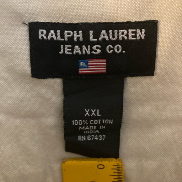 Ralph Lauren Jeans Co. Men’s XXL Button down shirt - Picture 3 of 6
